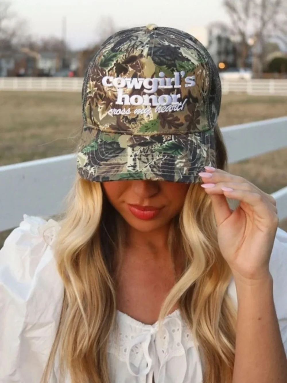 NWT Cowgirl’s Honor Trucker Hat